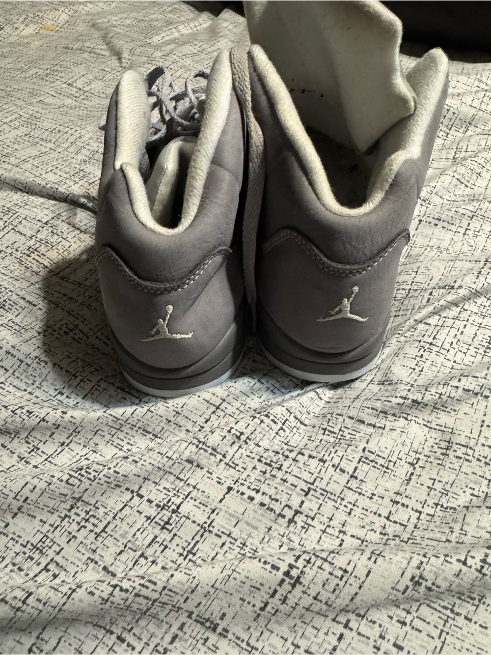 Jordan Men’s Mid-Top Sneakers in Gray